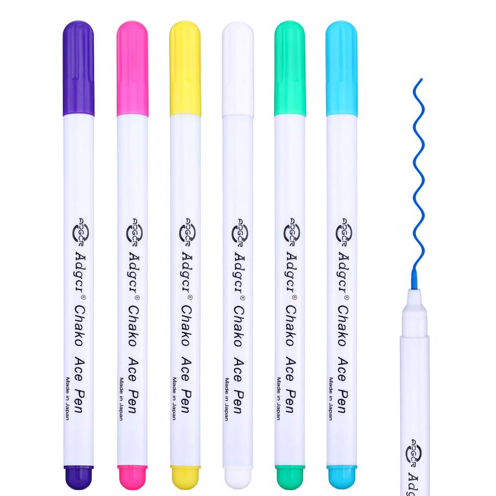 Disappearing Erasable Ink Fabric Marker Pen Water Erasable Pen For Quilting Dressmaking Sewing Tool